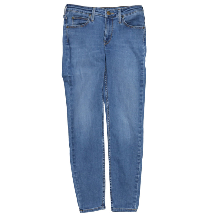 Lee Women’s Blue Mid Rise Scarlett Skinny Jeans W28 L31