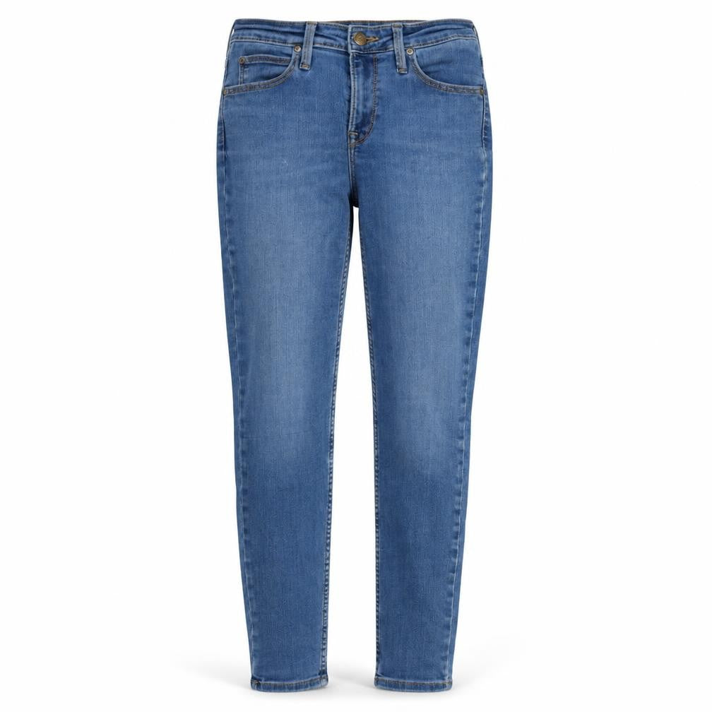Lee Women’s Blue Mid Rise Scarlett Skinny Jeans W28 L31