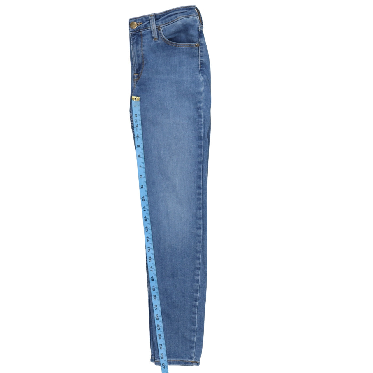 Lee Women’s Blue Mid Rise Scarlett Skinny Jeans W28 L31