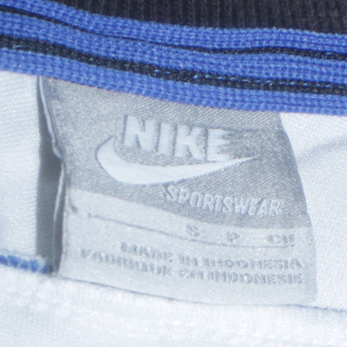Nike Men’s White Full Zip Inter Milan Sweatshirt Size S