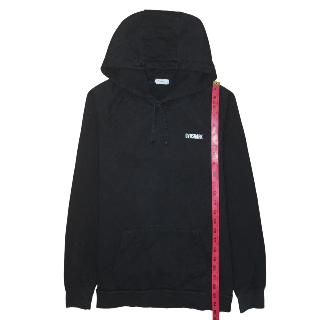 Gymshark Women's Black Pullover Hoodie Size M Cotton Blend