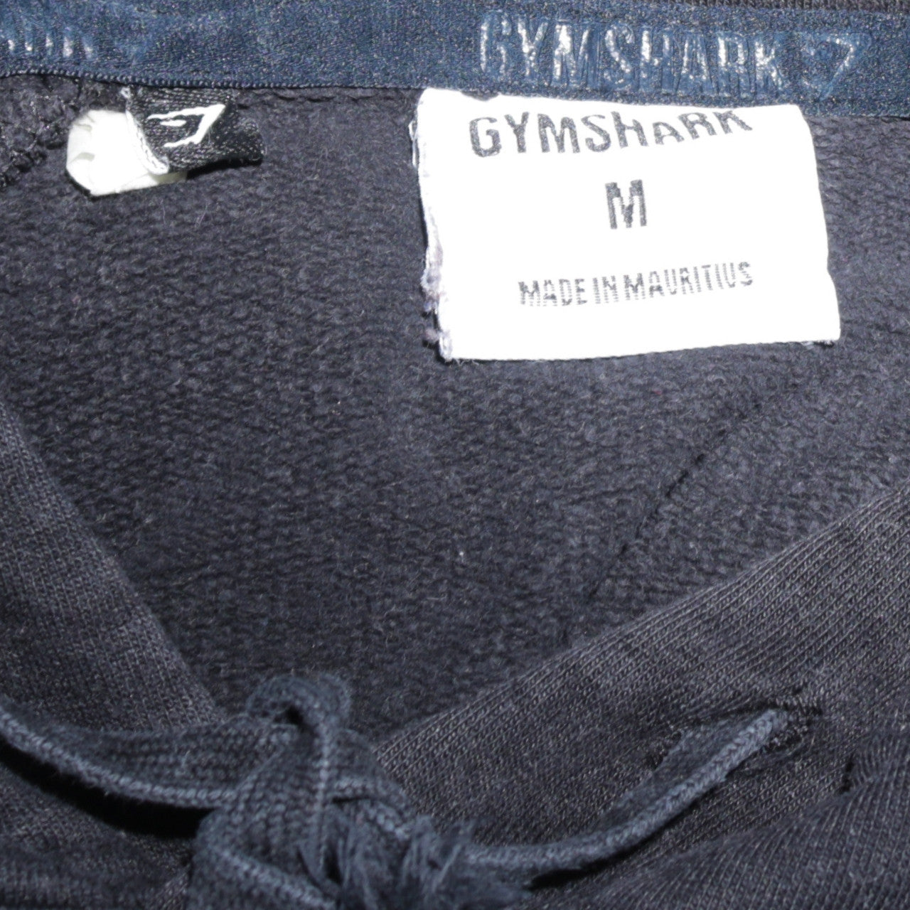 Gymshark Women's Black Pullover Hoodie Size M Cotton Blend