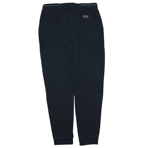 Kappa Women’s Black Jogger Sweatpants Small Elastic Waist Logo