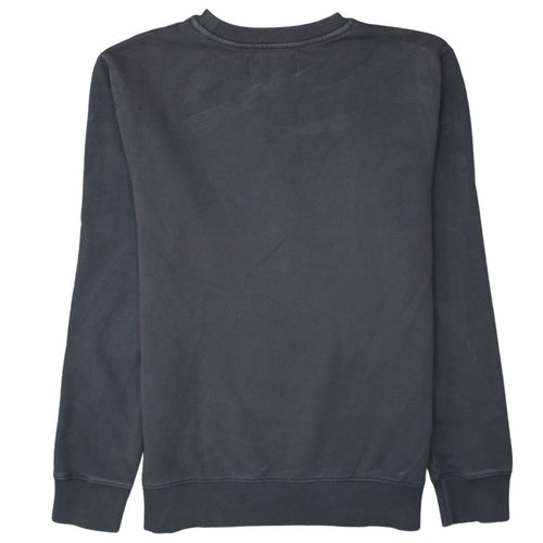 Calvin Klein Jeans Men's Black Crew Neck Logo Sweatshirt M