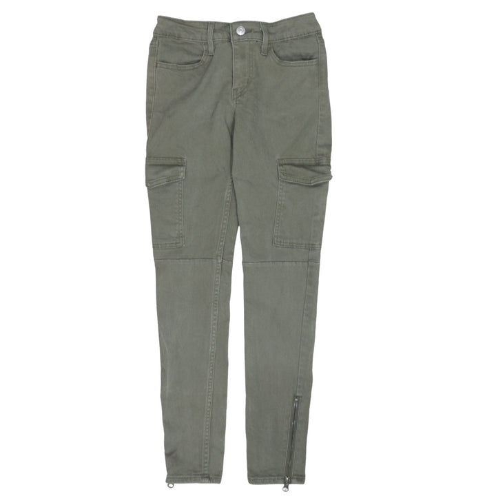 Levi's Women's Green 711 Skinny Cargo Stretch Jeans Size 24