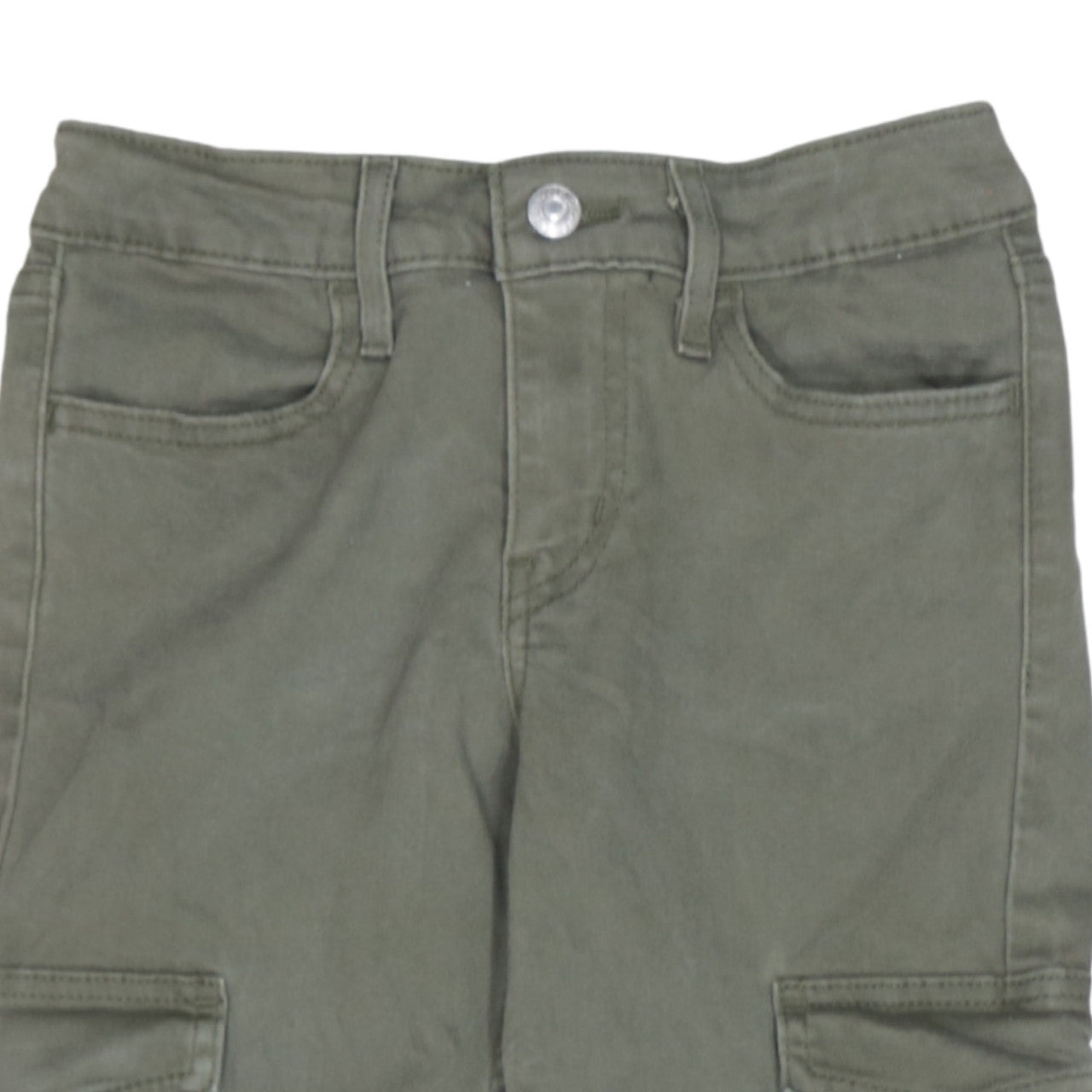 Levi's Women's Green 711 Skinny Cargo Stretch Jeans Size 24