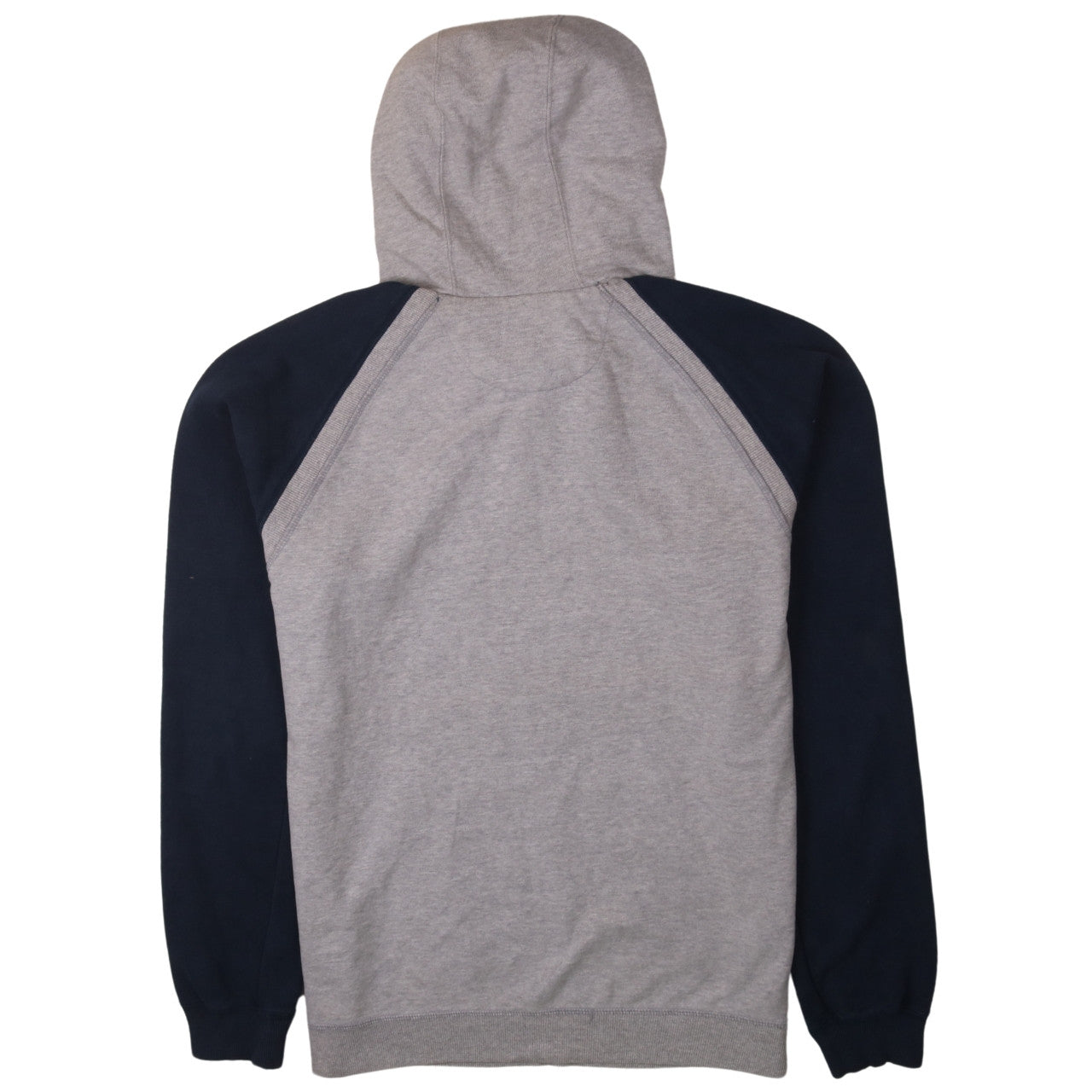 Adidas Men's Grey Pullover Hoodie L Sports Logo Climalite Cotton