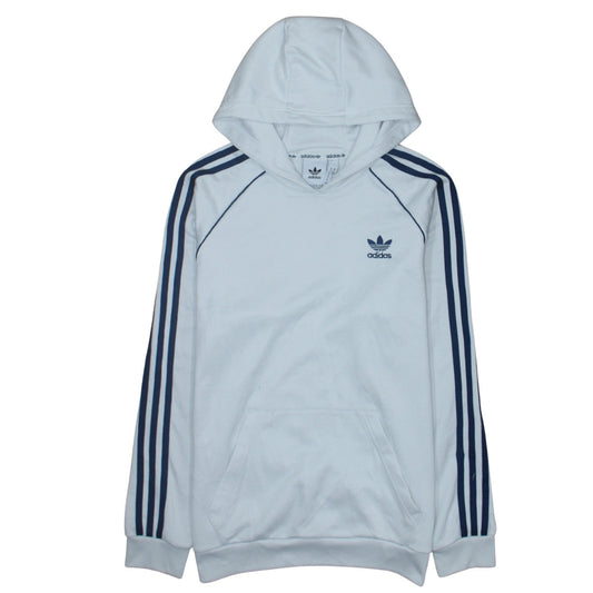 Adidas Men’s White Pullover Hoodie M Regular Fit Sportswear