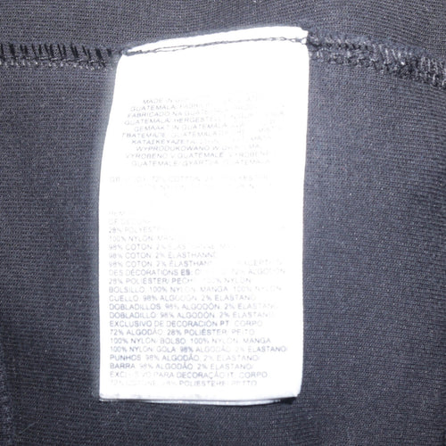 The North Face Men's Black Small Pullover Sweatshirt with Zip Pocket