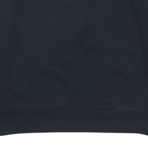 Adidas Boys Black 1/4 Zip Pullover Sweatshirt Size 13-14 Years
