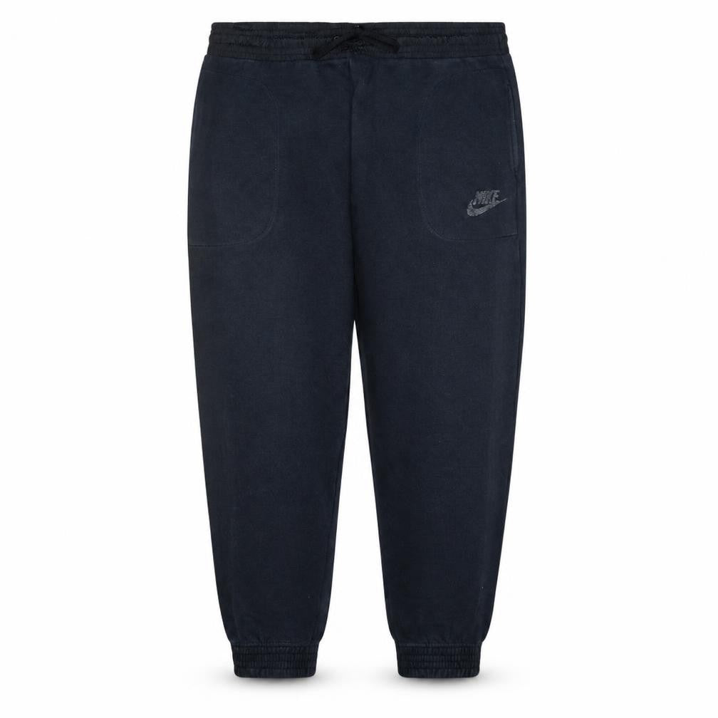 Front view of Nike Men's Black Cotton Jogger Trousers XL Regular Fit