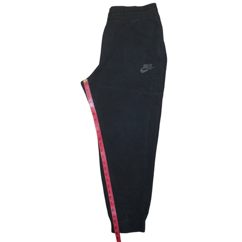 Nike Men's Black Cotton Jogger Trousers XL Regular Fit