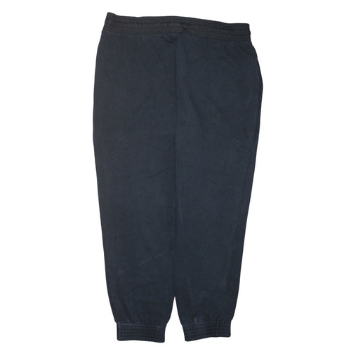 Nike Men's Black Cotton Jogger Trousers XL Regular Fit