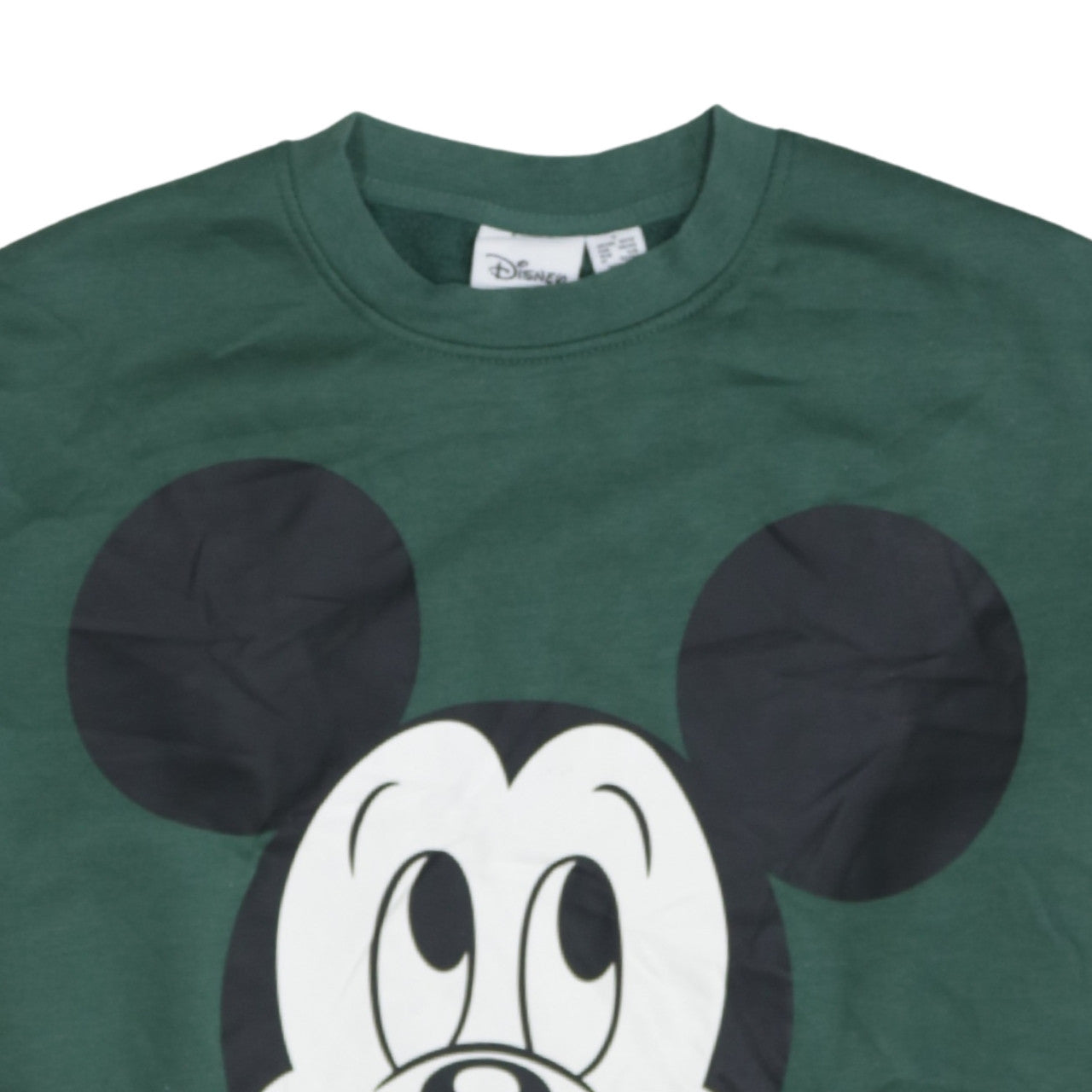 Disney Women’s Green Mickey Mouse Graphic Sweatshirt Size S