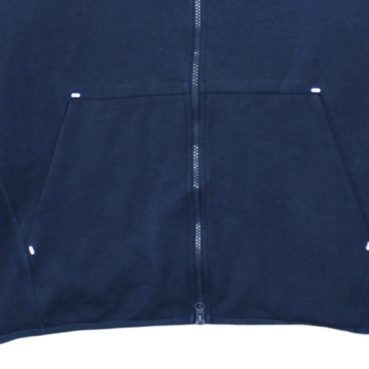 Nike Men's Blue Full Zip Hoodie Size L Sports Fleece