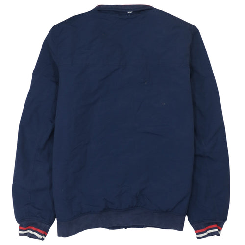 Tommy Hilfiger Men's Blue 2XL Bomber Jacket with Zip Pockets