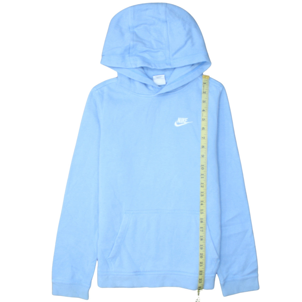 Nike Boys Blue Pullover Hoodie XL (158-170cm) Cotton Blend