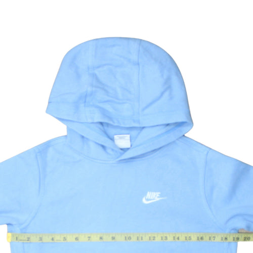 Nike Boys Blue Pullover Hoodie XL (158-170cm) Cotton Blend