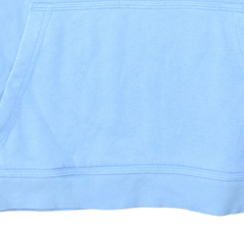 Nike Boys Blue Pullover Hoodie XL (158-170cm) Cotton Blend