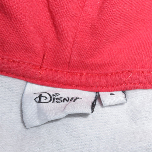 Disney Atmosphere Women's Grey Full Zip Hoodie UK 6 Mickey Mouse 1928