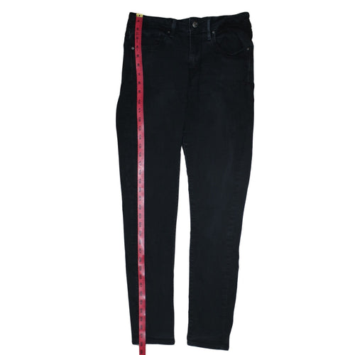 Levi's Women's Black 711 Skinny Jeans Size 30 Mid Rise Denim