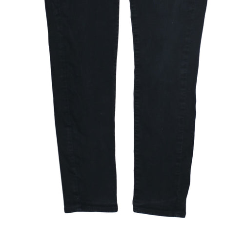 Levi's Women's Black 711 Skinny Jeans Size 30 Mid Rise Denim