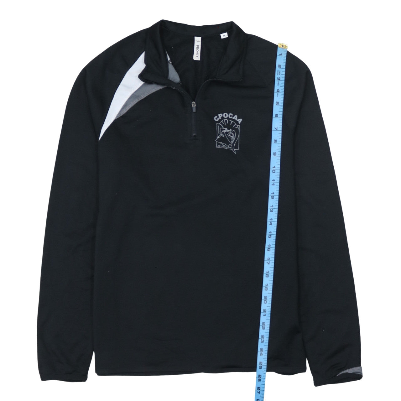 Proact Men's Black 1/2 Zip Athletic Sweatshirt Size M