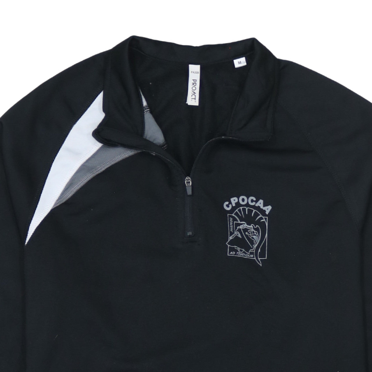 Proact Men's Black 1/2 Zip Athletic Sweatshirt Size M