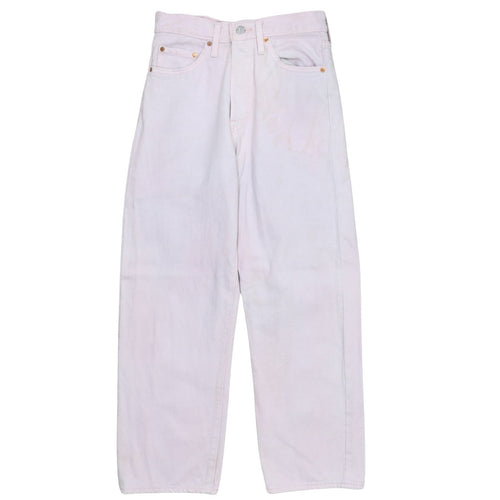 Levi's Women's Pink Ribcage Straight Ankle Jeans Size 27