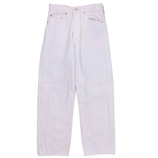 Levi's Women's Pink Ribcage Straight Ankle Jeans Size 27