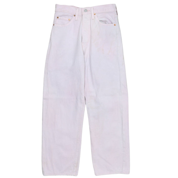 Levi's Women's Pink Ribcage Straight Ankle Jeans Size 27