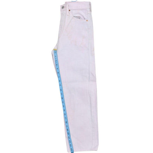 Levi's Women's Pink Ribcage Straight Ankle Jeans Size 27