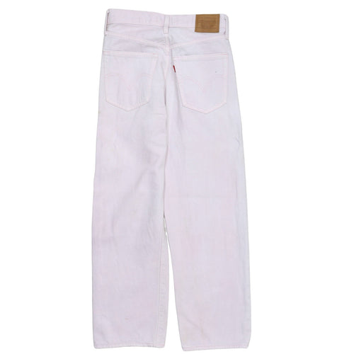 Levi's Women's Pink Ribcage Straight Ankle Jeans Size 27