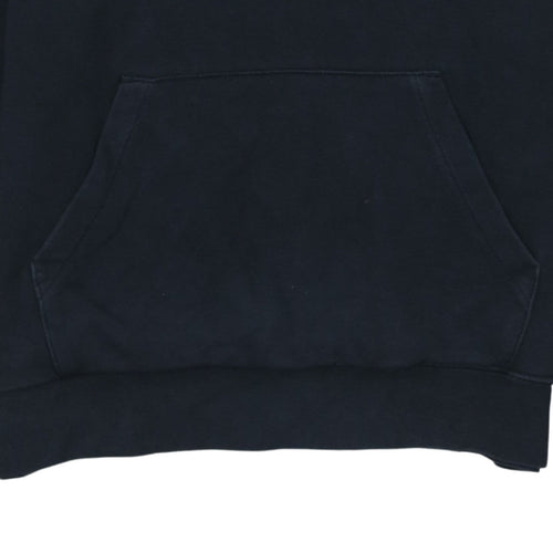 Nike Men's Black Pullover Hoodie Small Regular Fit Logo Fleece