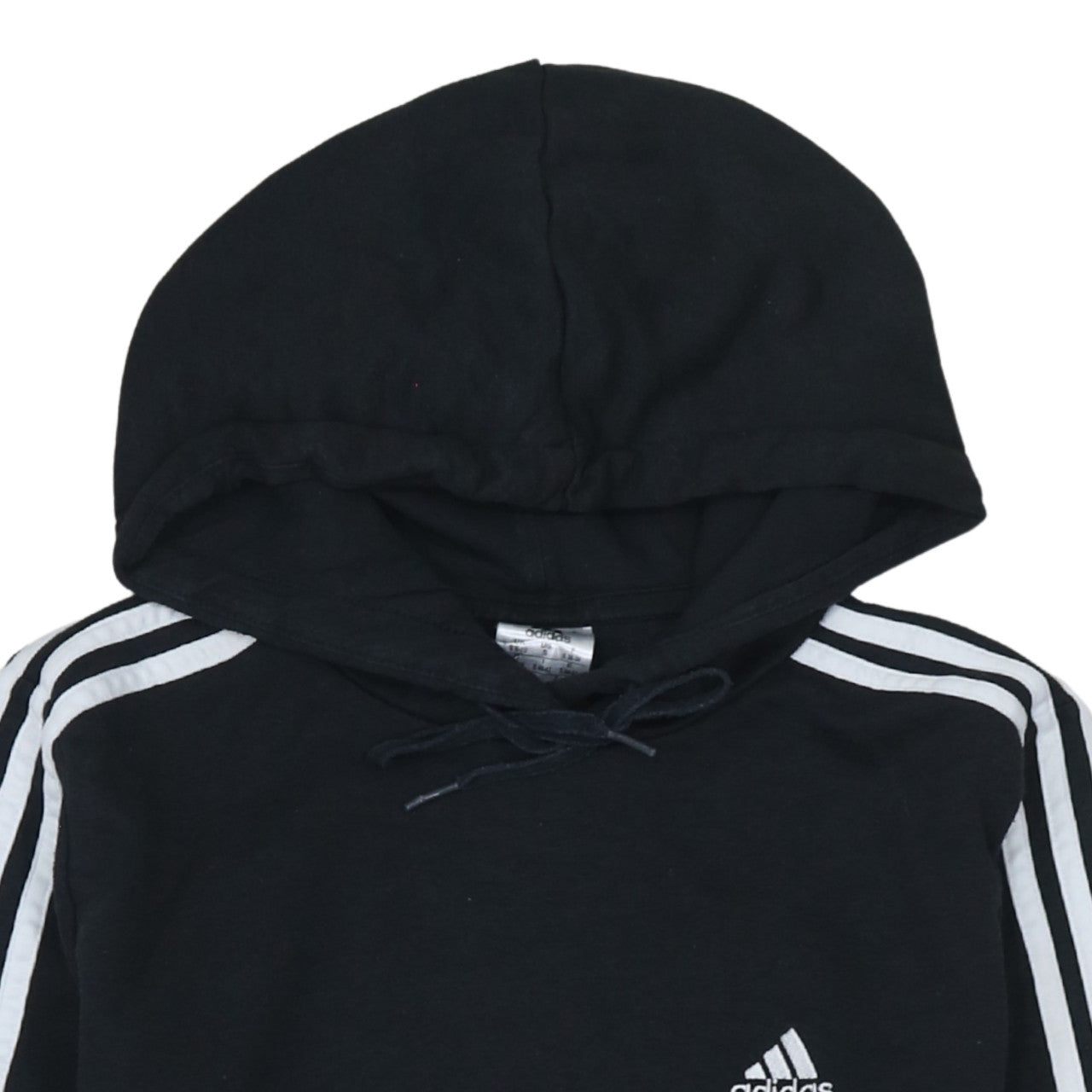 Adidas Womens Black Hoodie Size Small Pullover Hooded Sweatshirt