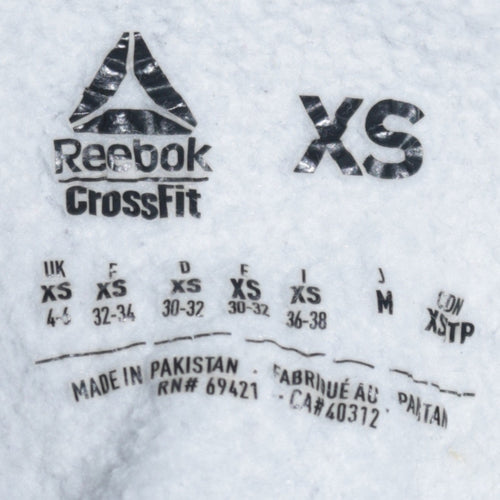 Reebok CrossFit Women's Grey Pullover Hoodie XS Athletic Fit