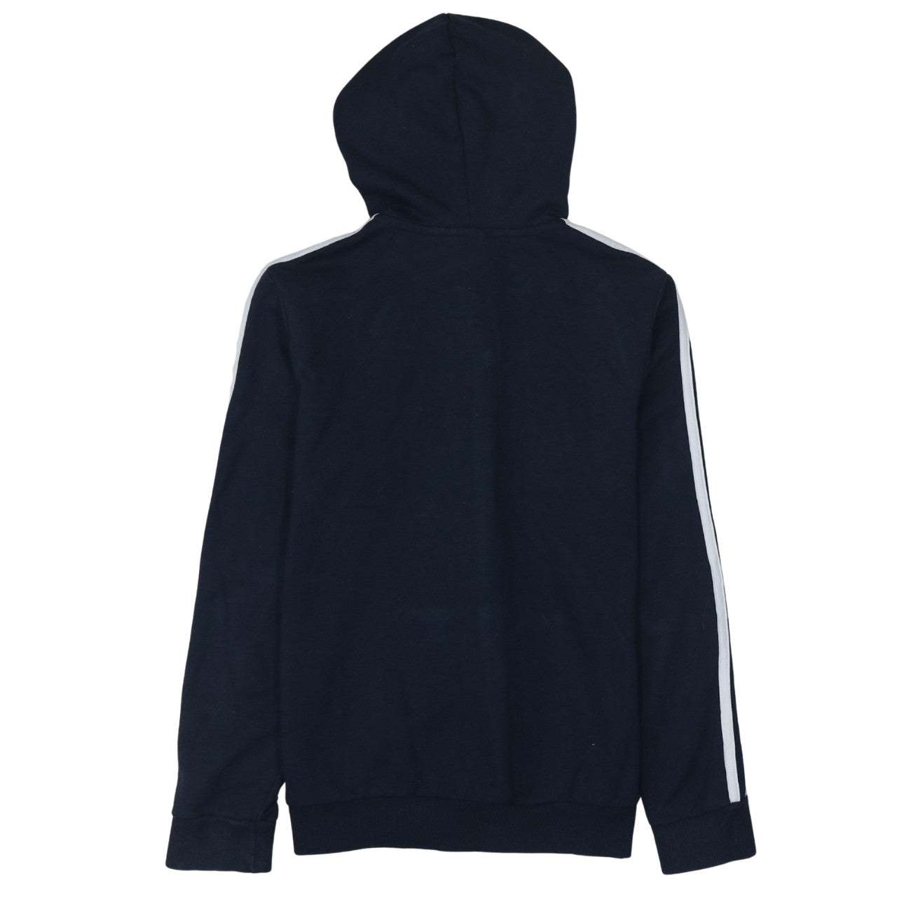 Adidas Womens Navy Full Zip Hoodie Size S 8-10 Hooded Sweatshirt