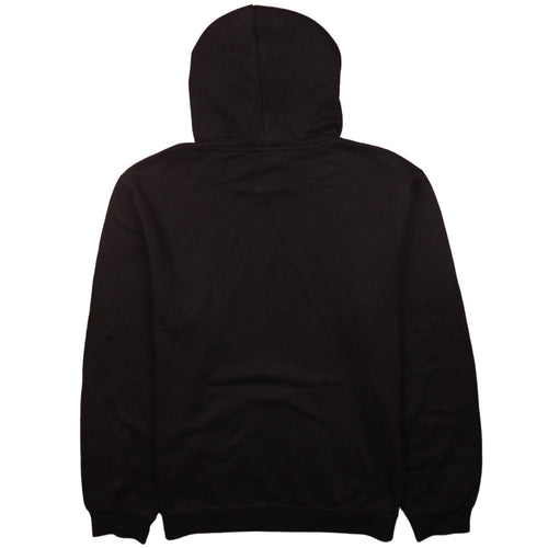 Champion Mens Black XL Pullover Hoodie with Logo Print