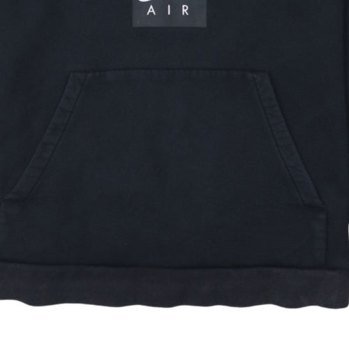 Nike Men's Black Pullover Hoodie L Graphic Logo Sportswear