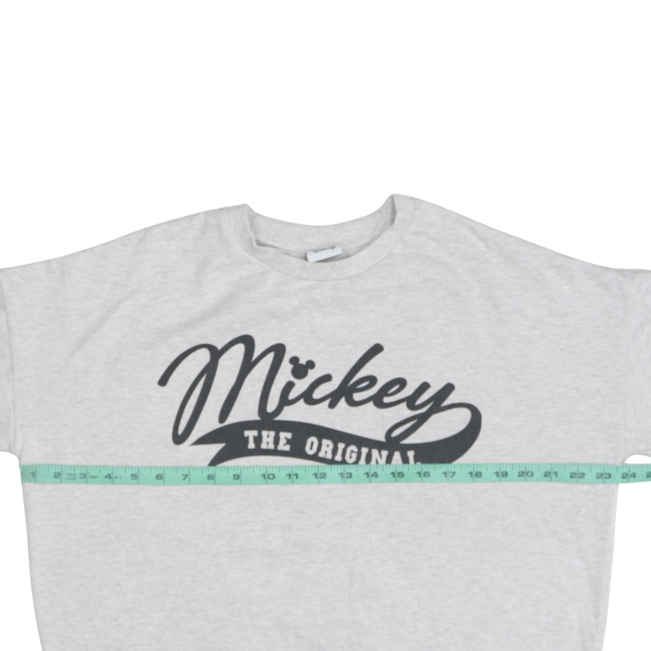 Disney Women's Grey Mickey Original Pullover Sweatshirt UK 14