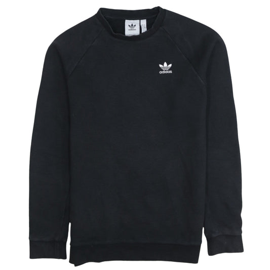 Adidas Men's Black Crew Neck Pullover Sweatshirt XS