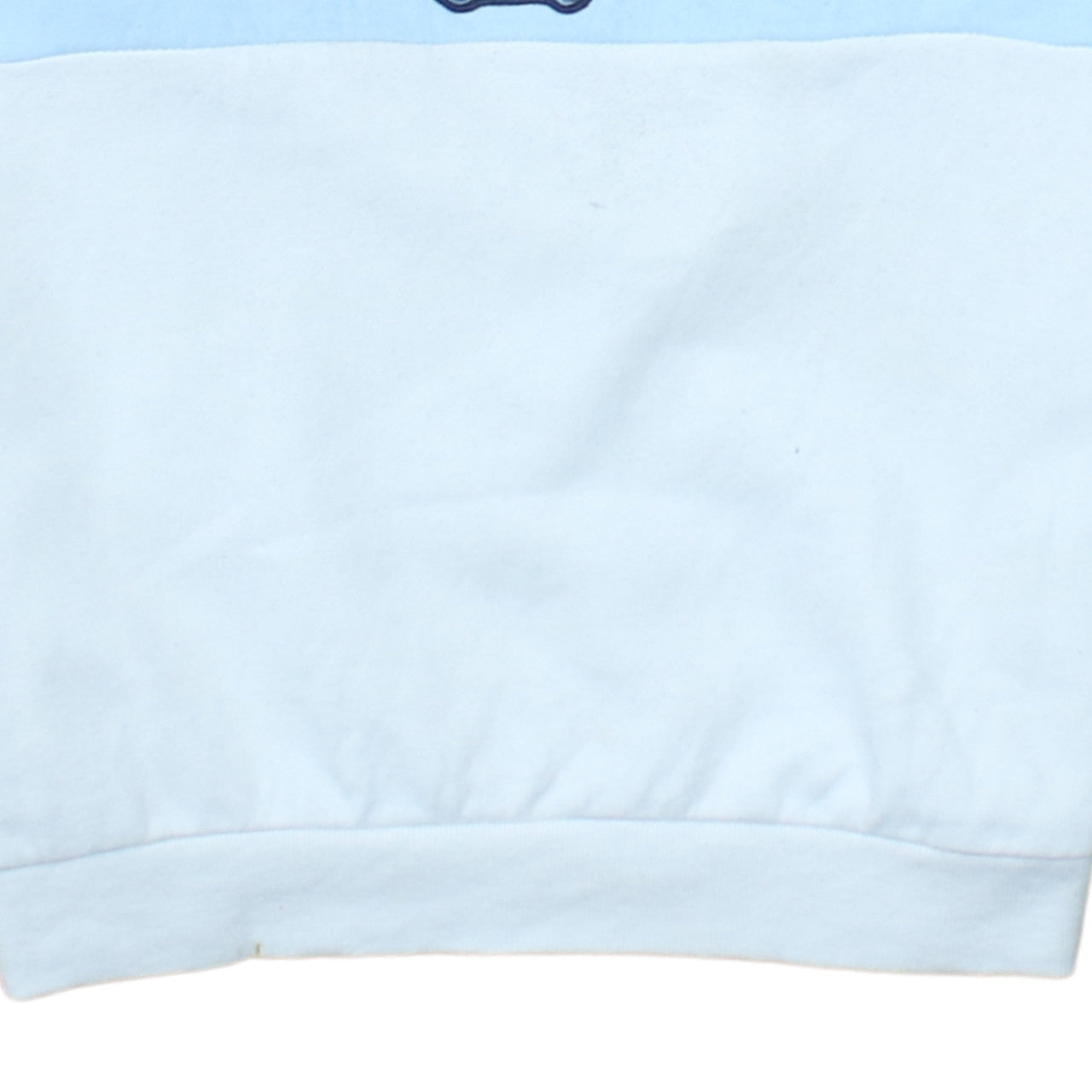 Disney Stitch Girls Blue White 1/4 Zip Sweatshirt 13-14 Years Primark Fleece