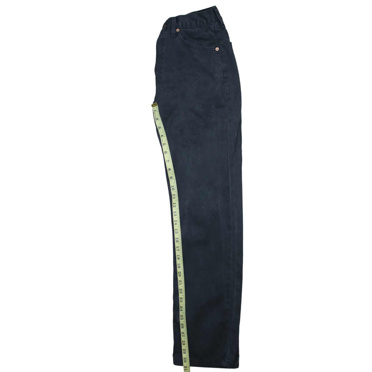 Levi's 551 Men's Black Denim Straight Jeans 29W 34L Regular Fit