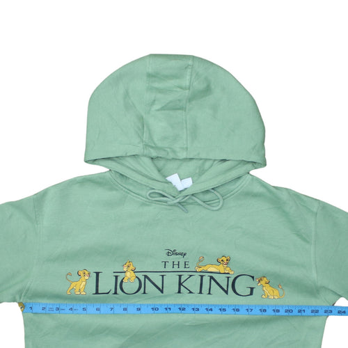 Primark Disney Women's Green The Lion King Hooded Pullover Sweatshirt M 12/14