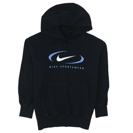 Nike Mens Black XS Pullover Hoodie Sportswear Graphic Sweatshirt