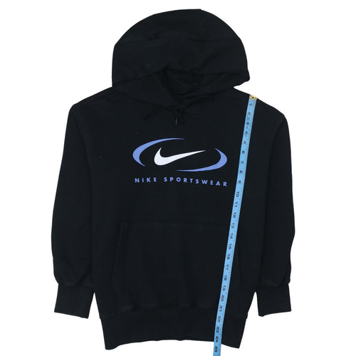 Nike Mens Black XS Pullover Hoodie Sportswear Graphic Sweatshirt