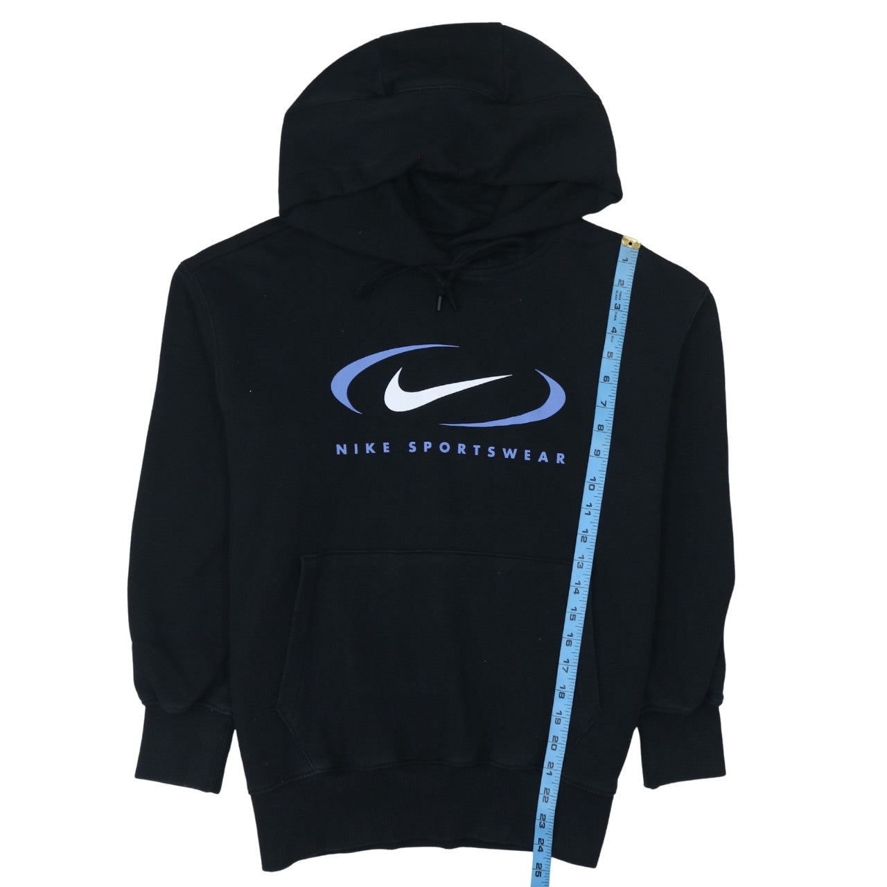 Nike Mens Black XS Pullover Hoodie Sportswear Graphic Sweatshirt