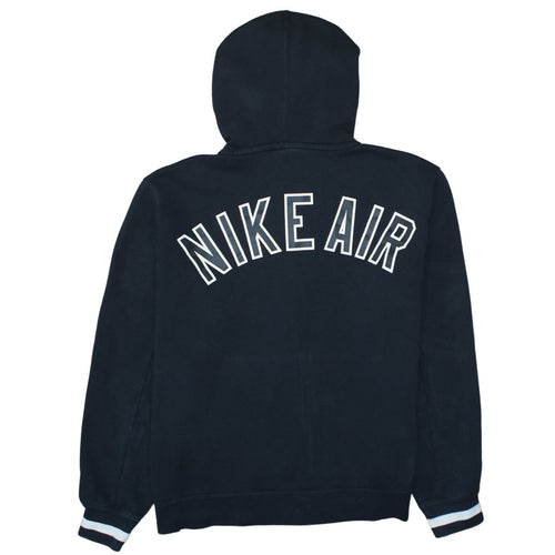 Nike Men's Black Full Zip Fleece Hoodie L Sportswear