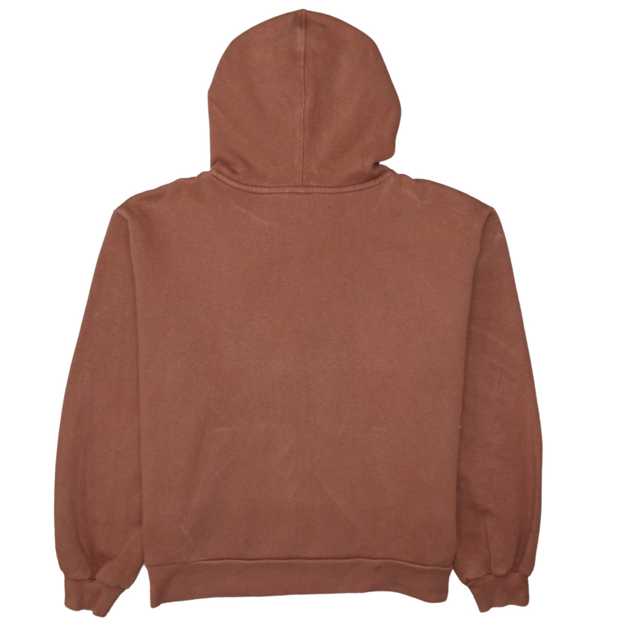 Adidas Women Brown Pullover Hoodie Size 14 Embroidered Logo Casual