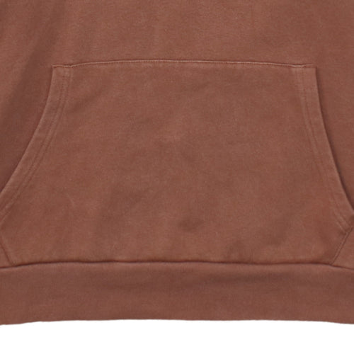 Adidas Women Brown Pullover Hoodie Size 14 Embroidered Logo Casual